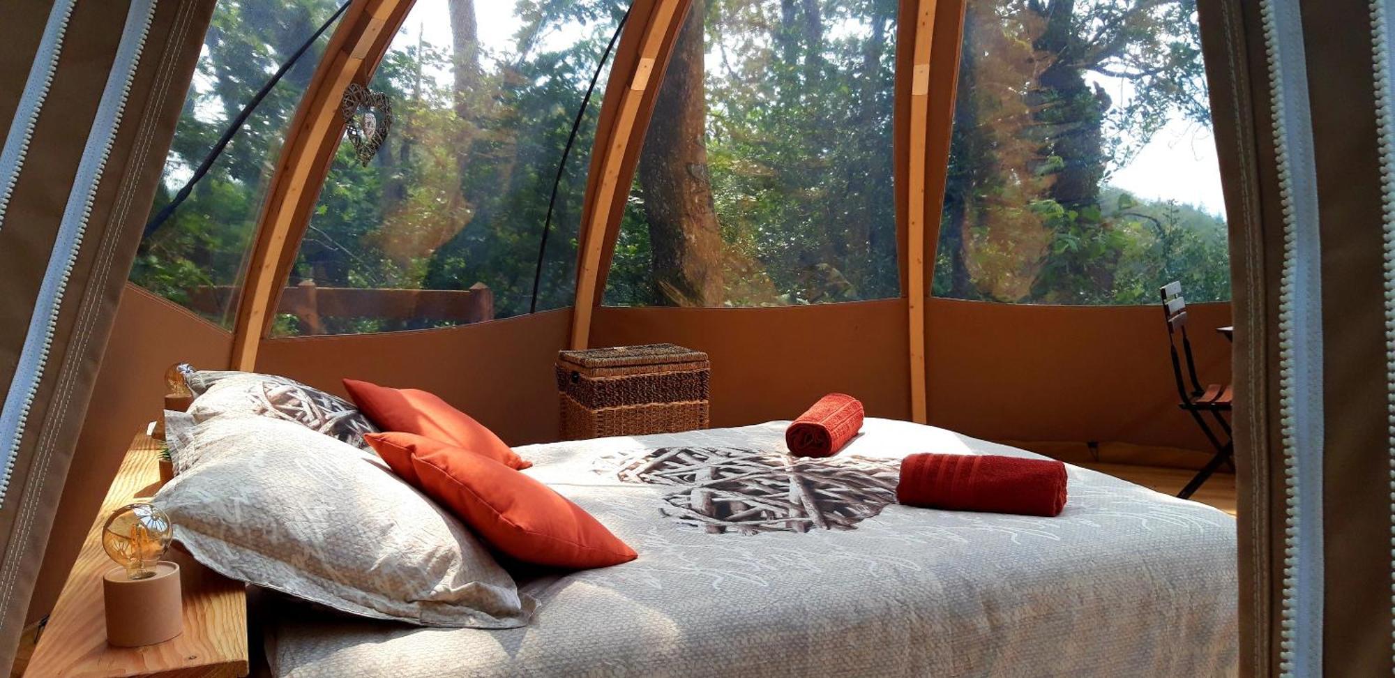 Hotel Le Mobil'Dome A Marie Cambounes Zewnętrze zdjęcie