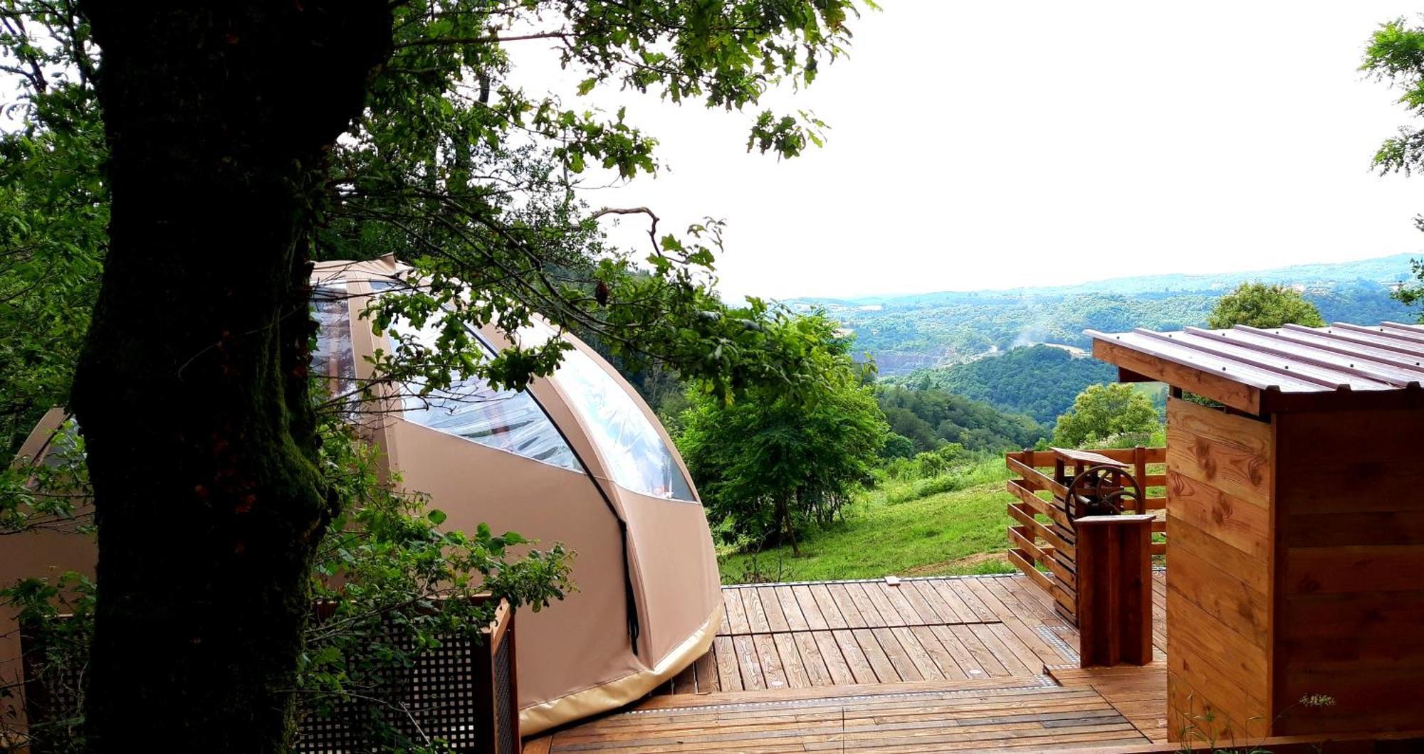 Hotel Le Mobil'Dome A Marie Cambounes Zewnętrze zdjęcie