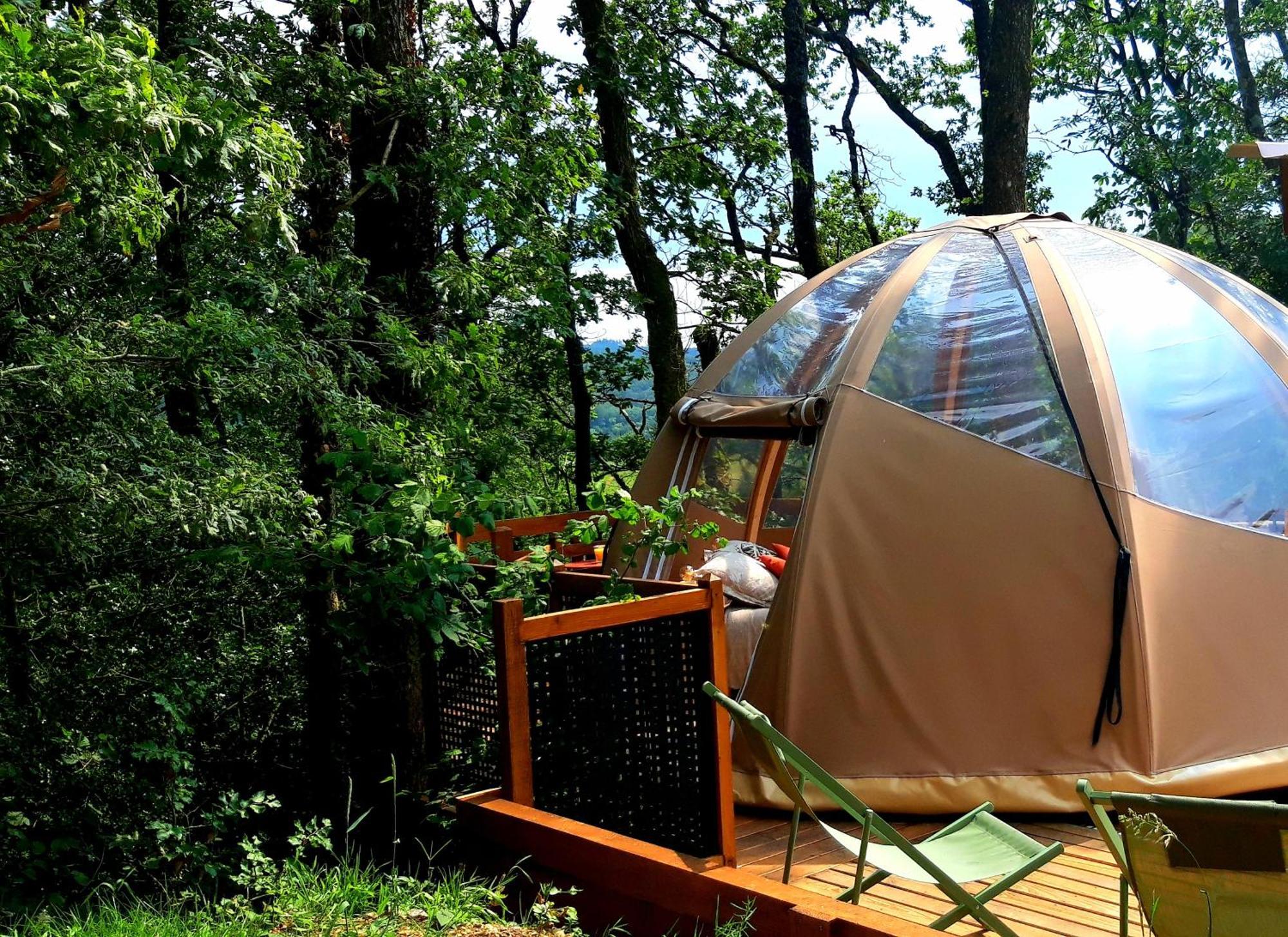 Hotel Le Mobil'Dome A Marie Cambounes Zewnętrze zdjęcie
