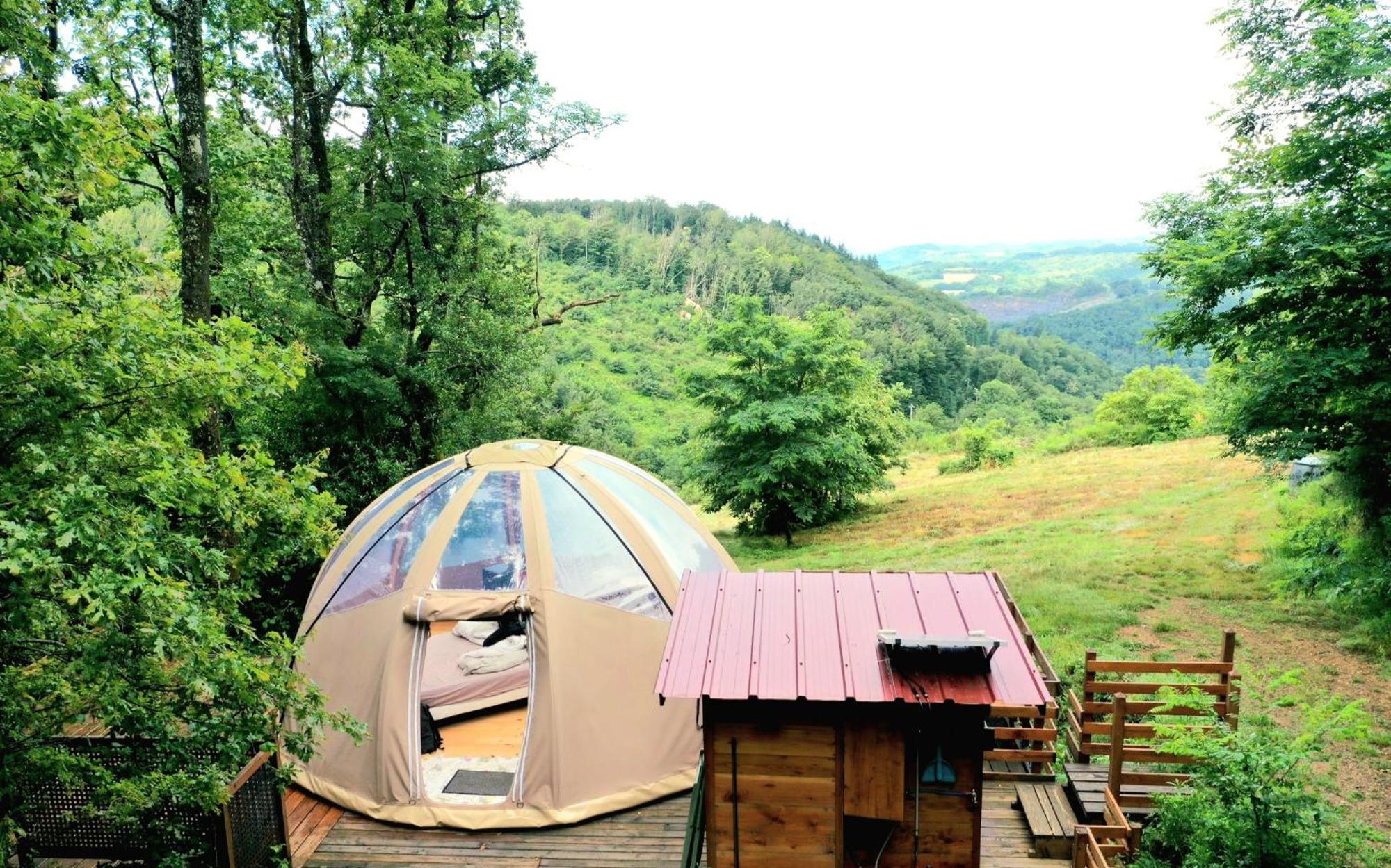 Hotel Le Mobil'Dome A Marie Cambounes Zewnętrze zdjęcie